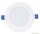 LED-DLS-6NW Kompakt beépíthető LED mélysugárzó SAMSUNG chippel 230 VAC, 6W, 480lm, D=120 mm, 4000 K, IP20, EEI=G