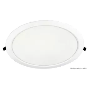   TRACON LED-DLV-24NW Védett, beépíthető LED mélysugárzó, kerek, fehér 220-240 VAC, 24 W, 4000 K, 2490 lm, IP44,D=295mm, EEI=F