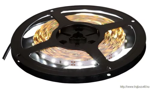 TRACON LED-SZ-144-CW LED szalag, beltéri SMD5050,60LED/m,14,4W/m,560 lm/m,W=10 mm,6000K,IP20,EEI=G