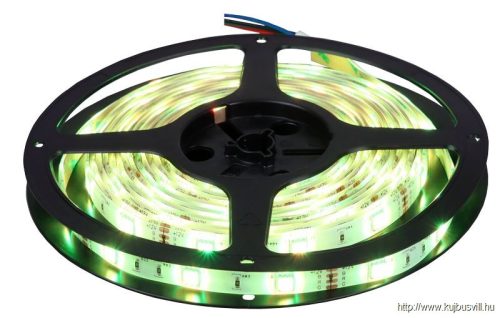 TRACON LED-SZK-144-RGB LED szalag, kültéri SMD5050,60LED/m,14,4W/m,W=10mm,RGB,IP65,EEI=G