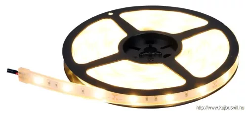 TRACON LED-SZTR-72-WW LED szalag, beltéri, takarítható, ragasztó nélküli SMD5050,30LED/m,7,2W/m,300lm/m,W=10mm,3000K,IP65,EEI=G