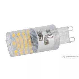  TRACON LG9H4NW LED G9 fényforrás alumínium házzal 230 VAC, 4 W, 4000 K, G9, 350 lm, 200°, EEI=F