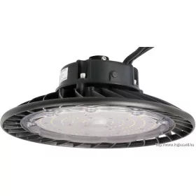   TRACON LHBC100W LED csarnokvilágító, kültéri,UFO forma 230 VAC, 100 W, 15000 lm, 4500K, 30000 h, IP65, 1-10V, EEI=D