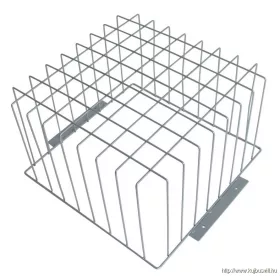   TRACON LHBK Labdavédő rács LHB csarnokvilágítóhoz LHBU, LHBA, LHBE 480x480x250mm