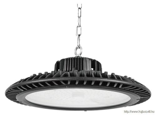 LHBU100W LED csarnokvilágító, kültéri, UFO forma 90-265 VAC, 100 W, 13000 lm, 4500 K, 50000 h, IP65, EEI=E