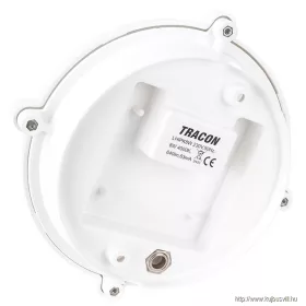   TRACON LHIPK8W Védett, műanyag házas LED hajólámpa, kerek forma 230 VAC, 50 Hz, 8 W, 710 lm, 4000 K, IP65, EEI=F