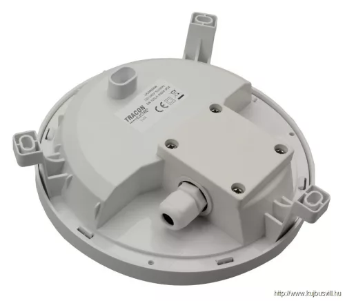 TRACON LHLMK6NW Műanyag házas LED hajólámpa, kerek forma 230 V, 50 Hz, 6 W, 420 lm, 4000 K, IP54, EEI=G