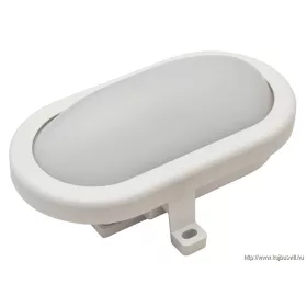   TRACON LHLMO12NW Műanyag házas LED hajólámpa, ovális forma 230 V, 50 Hz, 12 W, 840 lm, 4000 K, IP54, EEI=G