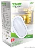 TRACON LHLMO12NW Műanyag házas LED hajólámpa, ovális forma 230 V, 50 Hz, 12 W, 840 lm, 4000 K, IP54, EEI=G