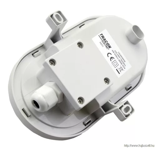 TRACON LHLMO6NW Műanyag házas LED hajólámpa, ovális forma 230 V, 50 Hz, 6 W, 420 lm, 4000 K, IP54, EEI=G