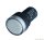 LJL22-WC LED-es jelzőlámpa, fehér 24V AC/DC, d=22mm