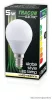 TRACON LMG455NW Gömb búrájú LED fényforrás 230VAC, 5 W, 4000 K, E14, 380 lm, 200°, EEI=G