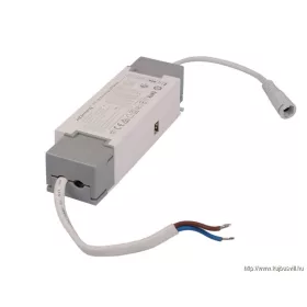   TRACON LPCC40W110D Dimmelhető LED meghajtó 40 W-os panelekhez 200-240 VAC, 0,49 A / 9-42 VDC, 1050 mA, 1-10 V