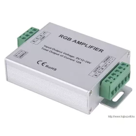   TRACON LPRGB Jelerősítő RGB LED szalagokhoz 12-24 VDC, 12 A