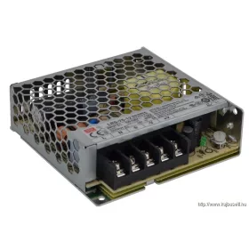   TRACON LRS-75-12 Fém házas LED meghajtó szalagokhoz, szabályozható DC kimenet 85-264 VAC / 12 VDC, 75 W, 0-6 A