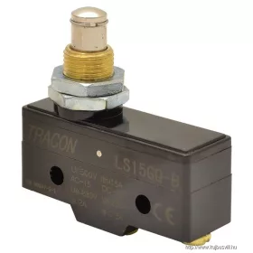   TRACON LS15GQ-B Helyzetkapcsoló, hosszú kúpos, ütküzős 1xCO, 2A/230V AC-15, 0,3A/250V DC-13, IP00