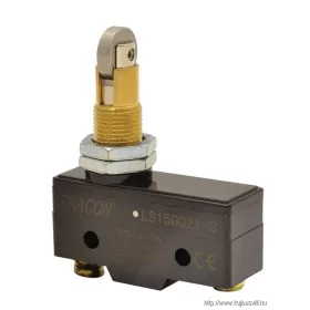   TRACON LS15GQ21-B Helyzetkapcsoló, görgős 1xCO, 2A/230V AC-15, 0,3A/250V DC-13, 90°, IP00