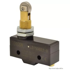   TRACON LS15GQ22-B Helyzetkapcsoló, görgős 1xCO, 2A/230V AC-15, 0,3A/250V DC-13, IP00