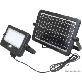   TRACON LSFLK10W Napelemes LED fényvető mozgásérzékelővel 10 W, 4000 K, 1100 lm, IP65, 3,7 V 7200 mAh