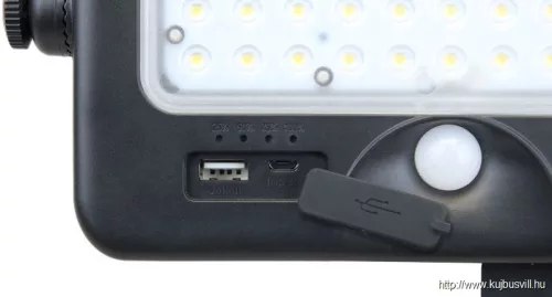 TRACON LSFLK10W Napelemes LED fényvető mozgásérzékelővel 10 W, 4000 K, 1100 lm, IP65, 3,7 V 7200 mAh