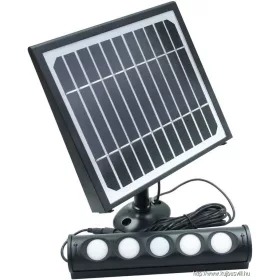   TRACON LSFLSP8W Napelemes LED spot fényvető mozgásérzékelővel 8W, 4000 K, 700 lm, IP65, 3,7 V 4000 mAh