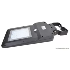   TRACON LSLS40W Napelemes LED utcai világítótest mozgásérzékelővel 40 W, 4000 K, 6000 lm, IP65, 9,6 V, 12 Ah