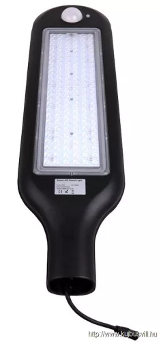 TRACON LSLSB40W Napelemes utcalámpa állíthatónapelemmel 40 W, 4000 K, 5200 lm, IP65, 12,8 V 15000 mAh LiFePO4