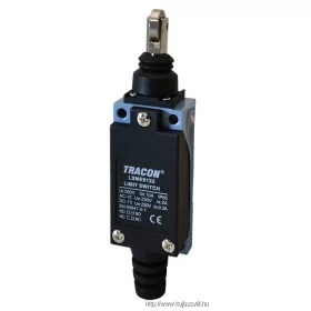   TRACON LSME8122 Helyzetkapcsoló, nyomógörgős 1xNO+1xNC, 2A/230V AC-15, 0,3A/250V DC-13, 90°, IP65