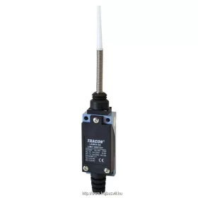   TRACON LSME8166 Helyzetkapcsoló, rugószáras (műanyag+acél) 1xNO+1xNC, 2A/230V AC-15, 0,3A/250V DC-13, 95mm, IP65