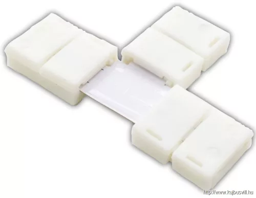 TRACON LSZTTRGB Forrasztás nélküli "T" gyorscsatlakozó RGB LED szalagokhoz W=10 mm, 4P