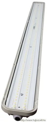 TRACON LV1236M Védett LED ipari lámpatest mozgásérzékelő funkcióval 230 V, 50 Hz, 36 W, 4000 K, 3000 lm, IP65, EEI=F
