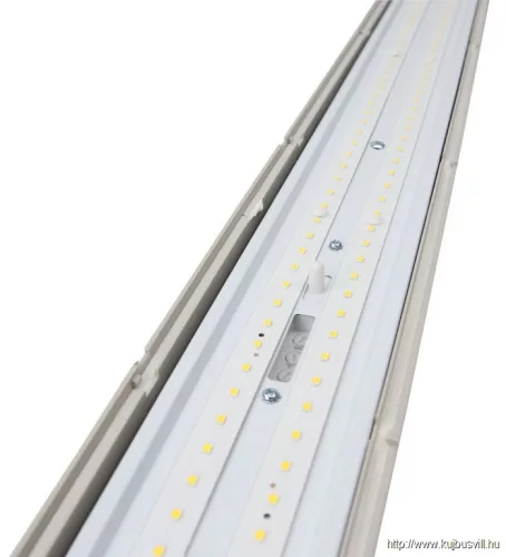 TRACON LV1236M Védett LED ipari lámpatest mozgásérzékelő funkcióval 230 V, 50 Hz, 36 W, 4000 K, 3000 lm, IP65, EEI=F