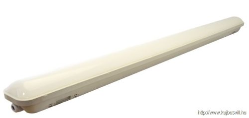 LV1548E Védett LED ipari lámpatest vészvilágító funkcióval 230 V, 50 Hz, 48 W/4W, 4000 K, 4000/350 lm, IP65, EEI=F