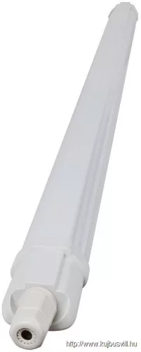 TRACON LVE0618W Védett LED ipari lámpatest 230VAC, 18W, 4000K, 1600lm, IP65, EEI=F