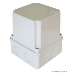   TRACON MD101012 Műanyag doboz, kikönnyített, világos szürke, teli fedéllel 100×100×120mm, IP55