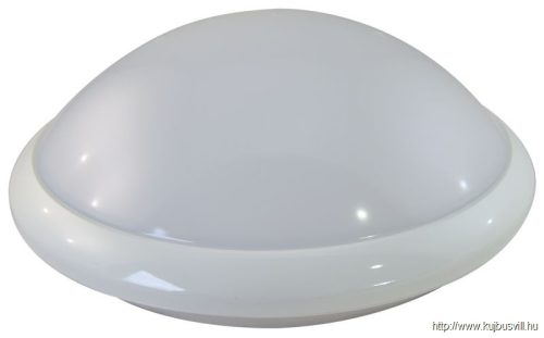 MFM02 Műanyag védett beltéri fali LED lámpatest mozgásérzékelővel 230VAC,16W,5,8GHz,360°,1-8m,10s-12mn,4500K,IP44,1285lm,EEI=G