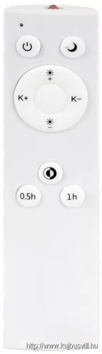 TRACON MFR60W Csillagos égbolt effektes LEDmennyezeti lámpa, vezérelhető 230 VAC,60W, 4200lm, 3000/4000/6500K,120°,IP20,D=480mm,EEI=G