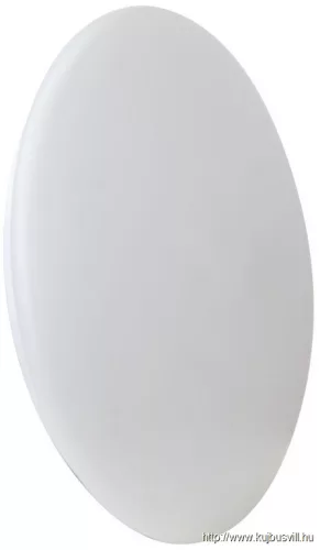 TRACON MFS18NW Beltéri LED mennyezeti lámpa,opál burás 230 VAC, 50 Hz, 18 W, 1100 lm, 4000 K, IP20, D=330mm, EEI=G