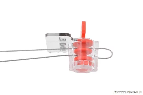 TRACON MP220 Mérőóra plomba (20db) 27×13mm