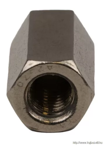 TRACON MTOLD6 Menetes szál toldó, rozsdamentes, M6 M6