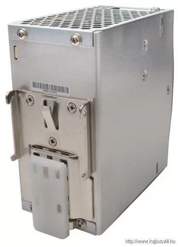 TRACON NDR-240-24 DIN sínre szerelhető tápegység szabályozható DC kimenettel 90-264 VAC / 24-28 VDC, 240 W, 0-10 A