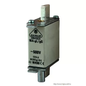   TRACON NK00C-40 Kiütőszeges késes biztosító Un=500V AC, 40A, 00C, 100kA/500VAC, gG