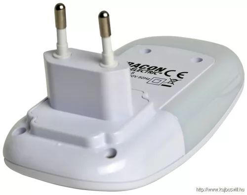 TRACON NLS Éjszakai fény mozgásérzékelővel 230VAC, 50Hz, 0,9W, 15lm, PIR+CDS, 3m