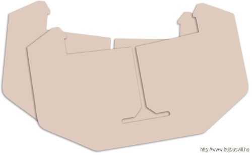 TRACON NTA-00/3 Aljzat késes biztosítókhoz 00C, 00 / 3P, 500 VAC, 120 kA