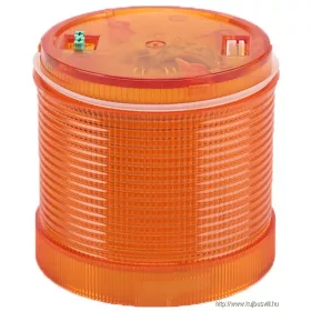   TRACON NYG3-70230Y Fényjelző oszlop, sárga fényűhenger, hangjelzéses aljzathoz 230V AC, IP65