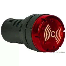 TRACON NYG3-BFR230 Hang- és fényjelző, piros AC230V