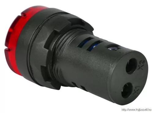 TRACON NYG3-BFR24 Hang- és fényjelző, piros AC/DC24V