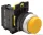 TRACON NYG3-HY Kiálló nyomógomb, sárga 1×NO, 5A/230V AC-15, IP65