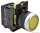 TRACON NYG3-LY Világító nyomógomb, sárga 1×NO, 5A/230V AC-15, IP65, LED 230V AC/DC