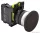 TRACON NYG3-MBK Gombafejű nyomógomb, fekete 1×NO, 5A/230V AC-15, 40mm, IP65